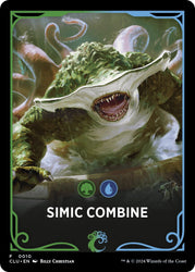 Simic Combine Theme Card [Ravnica: Clue Edition Tokens]