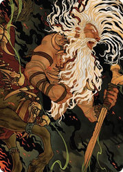 Yarus, Roar of the Old Gods Art Card (46/49) [Murders at Karlov Manor Art Series]
