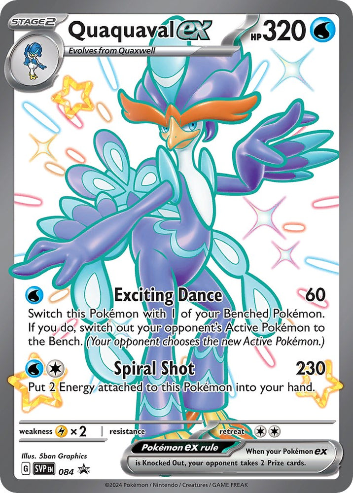 Quaquaval ex (084) (Jumbo Card) [Scarlet & Violet: Black Star Promos]