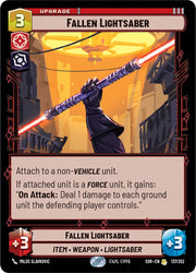 Fallen Lightsaber (137/252) [Spark of Rebellion]