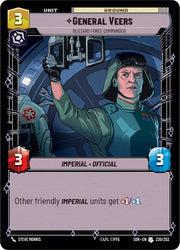 General Veers - Blizzard Force Commander (230/252) [Spark of Rebellion]