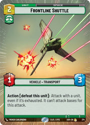 Frontline Shuttle (Hyperspace) (374) [Spark of Rebellion]