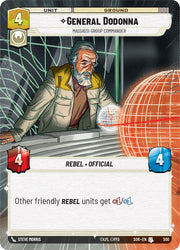 General Dodonna - Massassi Group Commander (Hyperspace) (500) [Spark of Rebellion]