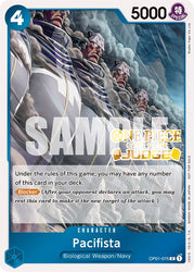 Pacifista (Judge Pack Vol. 3) [One Piece Promotion Cards]