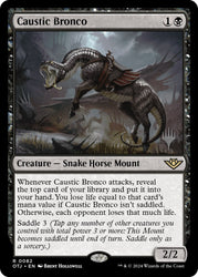 Caustic Bronco (Promo Pack) [Outlaws of Thunder Junction Promos]