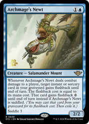 Archmage's Newt [Outlaws of Thunder Junction Prerelease Promos]