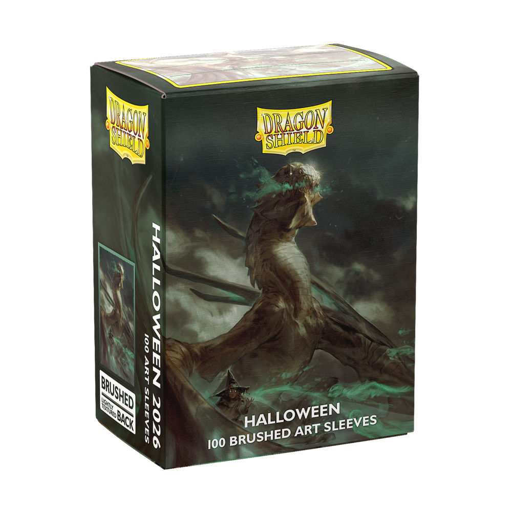 Dragon Shield: Standard 100ct Brushed Art Sleeves - Halloween 2026