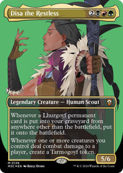 Disa the Restless (Borderless) (Ripple Foil) [Modern Horizons 3 Commander]
