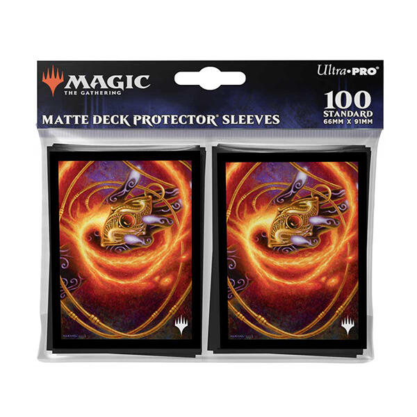 Ultra PRO: Standard 100ct Sleeves - Modern Horizons 3 (Ruby Medallion)