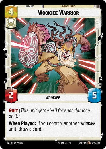 Wookiee Warrior (249/262) [Shadows of the Galaxy]