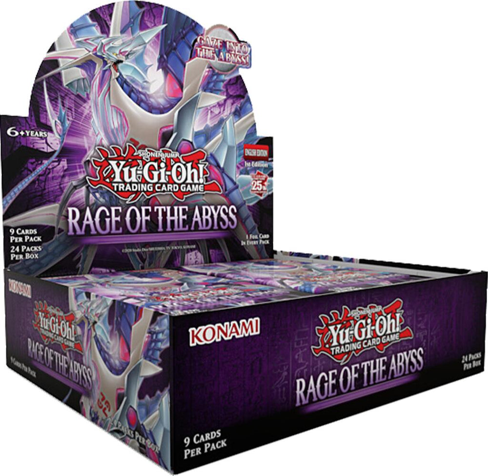 yugioh booster box 1st edition Rage of the Abyss