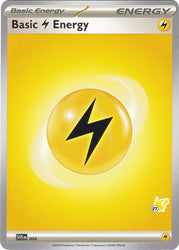 Basic Lightning Energy (004) (Pikachu Stamp #27) [Battle Academy 2024]