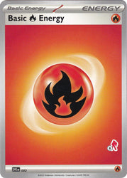 Basic Fire Energy (002) (Armarouge Stamp #6) [Battle Academy 2024]