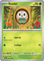 Rowlet (003/064) [Scarlet & Violet: Shrouded Fable]