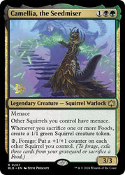 Camellia, the Seedmiser [Bloomburrow Prerelease Promos]