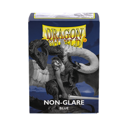 Dragon Shield Non-Glare Matte Blue Sleeves (100-Pack)