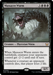 Massacre Wurm [March of the Machine Commander]