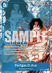 Portgas.D.Ace (Winner Pack 2024 Oct.-Dec.) [One Piece Promotion Cards]