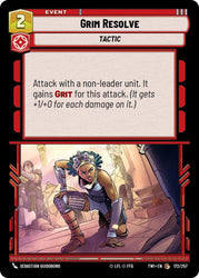 Grim Resolve (172/257) (172/257) [Twilight of the Republic]