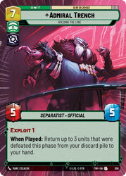 Admiral Trench - Holding the Line (358) (Hyperspace) (358) [Twilight of the Republic]