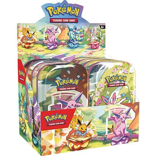 Scarlet & Violet: Prismatic Evolutions Mini Tin Display Case