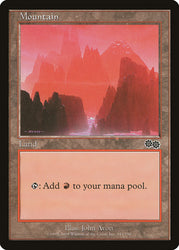 Mountain (343) [Urza's Saga]