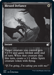 Blessed Defiance [Innistrad: Double Feature]