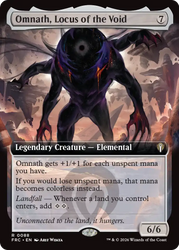 Omnath, Locus of the Void (Extended Art) [Reality Fracture Commander]