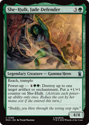She-Hulk, Jade Defender [Marvel Super Heroes]