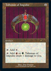 Talisman of Impulse (Foil Etched) [Secret Lair Drop Series]