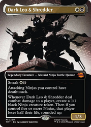Dark Leo & Shredder (Borderless) [Teenage Mutant Ninja Turtles]