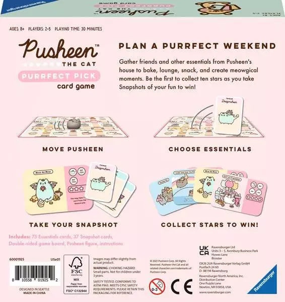 Pusheen The Cat: Perrfect Pick Card Game