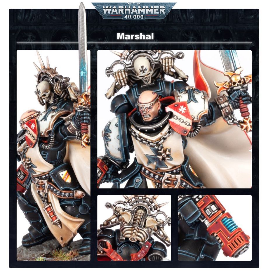Warhammer 40K: Black Templars - Marshal