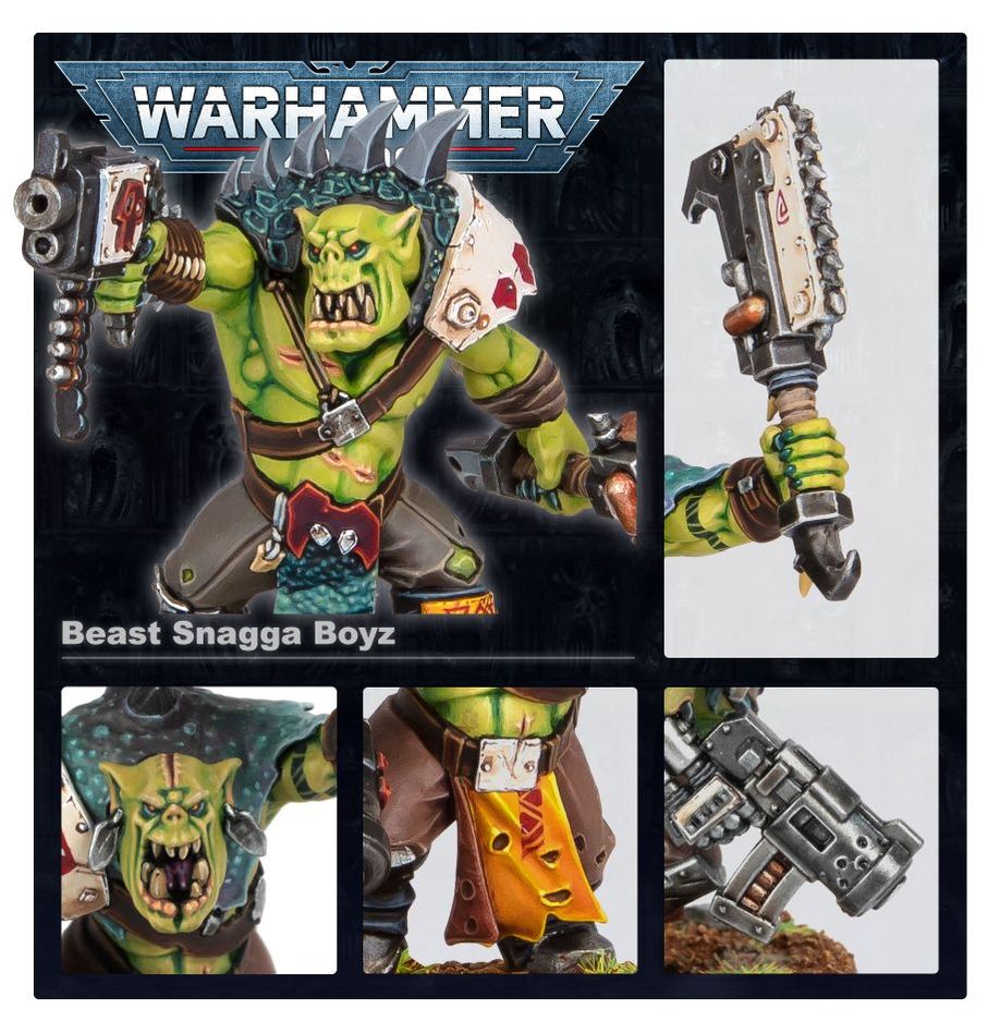 Warhammer 40K: Orks - Beast Snagga Boyz