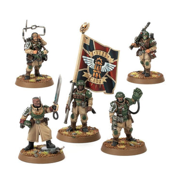 Warhammer 40K: Astra Militarum - Cadian Command Squad