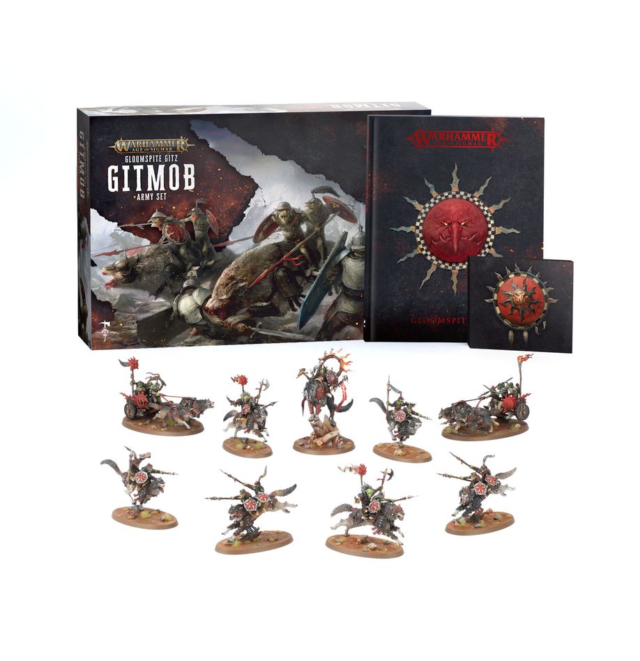 Warhammer, Age of Sigmar: Gloomspite Gitz - Gitmob Army Set