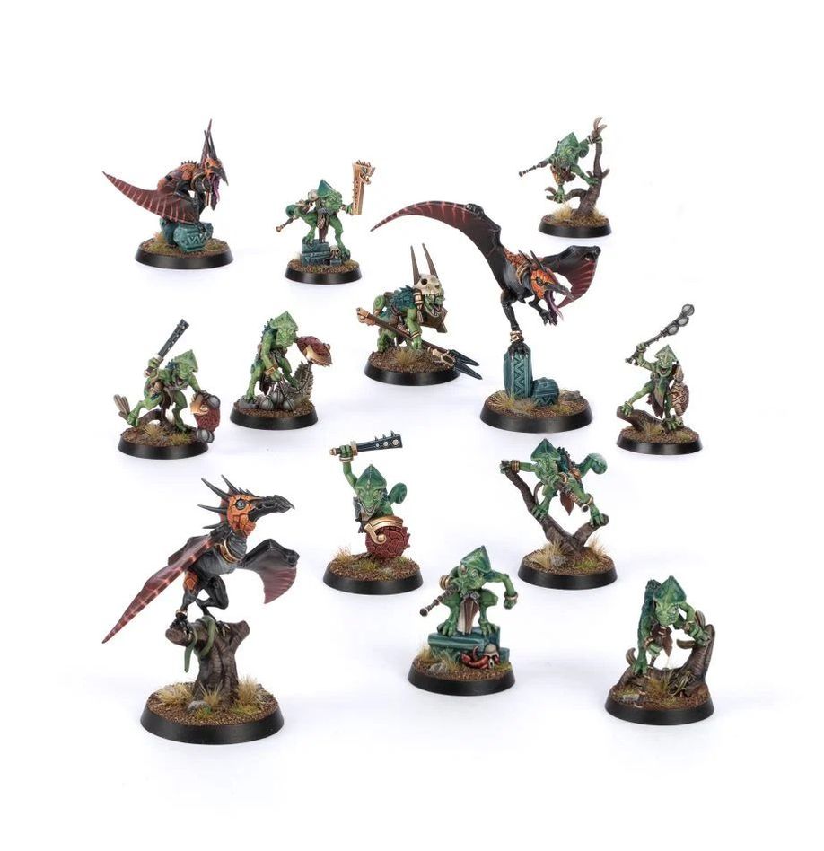 Warhammer, Age of Sigmar: Spearhead - Seraphon: Sunblooded Prowlers