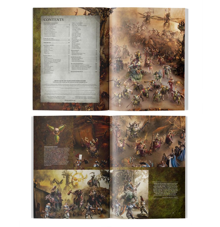 Warhammer Age of Sigmar: Maggotkin Of Nurgle - Battletome
