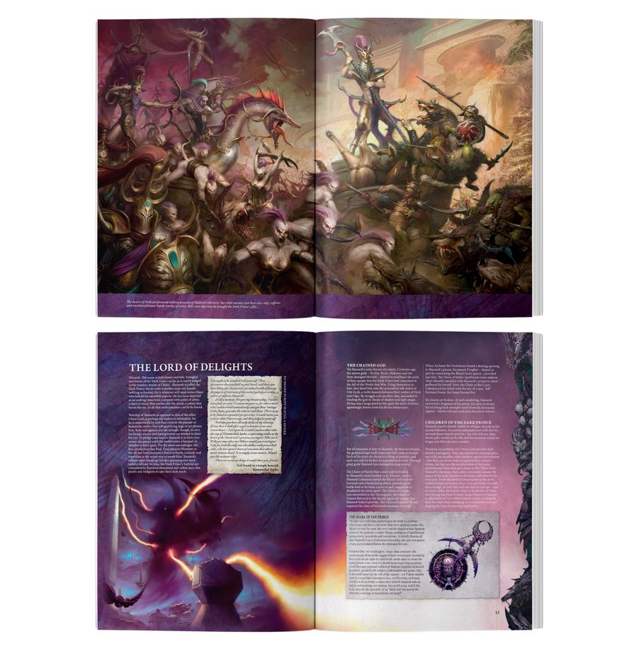 Warhammer Age Of Sigmar: Hedonites Of Slaanesh - Battletome