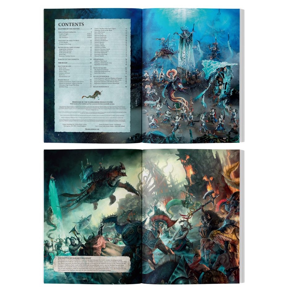 Warhammer, Age of Sigmar: Idoneth Deepkin - Battletome