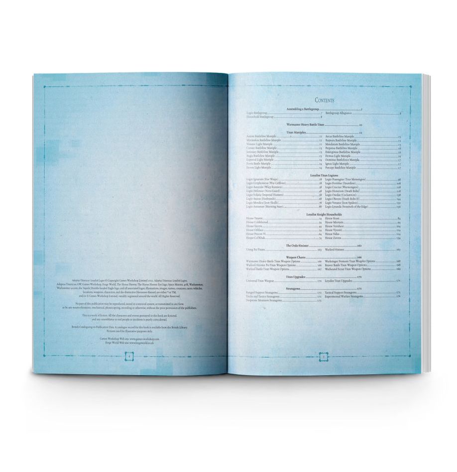 Adeptus Titanicus - Loyalist Legios (English)