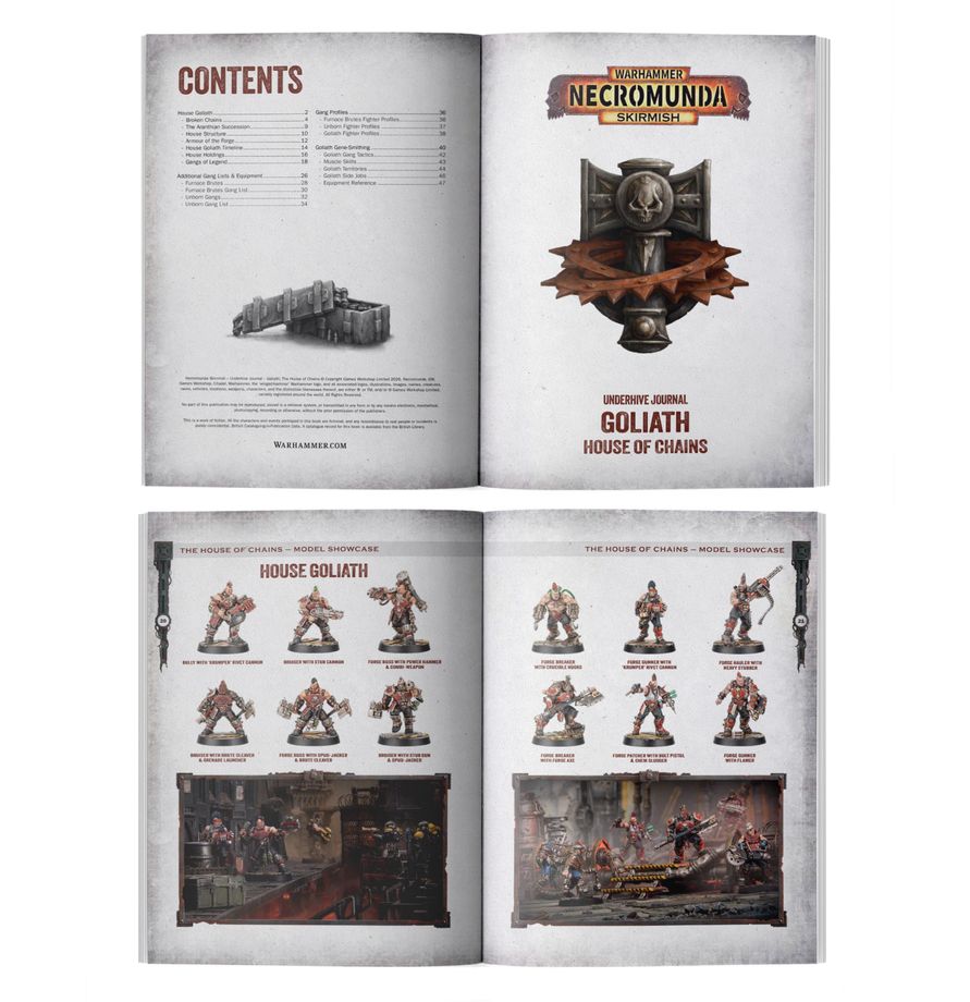 Necromunda: Underhive Journal - Goliath - The House Of Chains