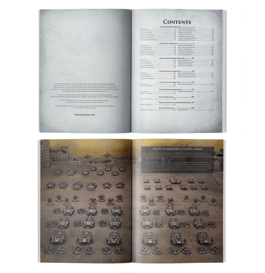 Warhammer The Horus Heresy Legion Imperialis: Liber Strategia