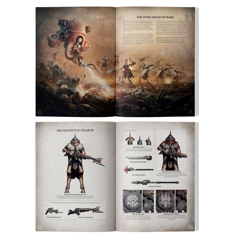 The Horus Heresy: Journal Tactica - Skitarii: Steel Hand Of Mars