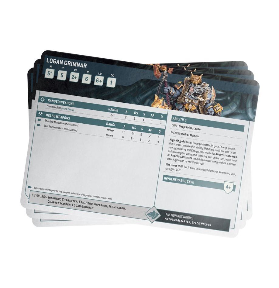 Warhammer 40K: Index - Space Wolves