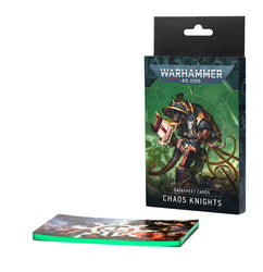 Warhammer 40K: Datasheet Cards - Chaos Knights