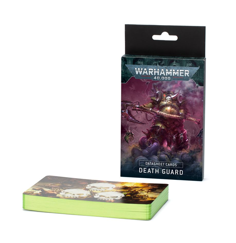 Warhammer 40K: Datasheet Cards - Death Guard