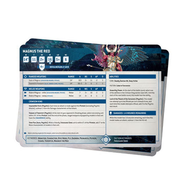 Warhammer 40K: Datasheet Cards - Thousand Sons