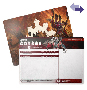 Warhammer 40K: Datasheet Cards - World Eaters