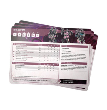 Warhammer 40K: Datasheet - Emperor's Children